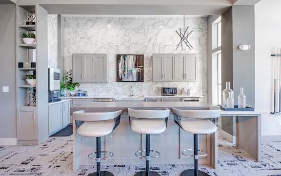 Clubhouse Kitchen at Discovery at Craig Ranch, McKinney, 75070