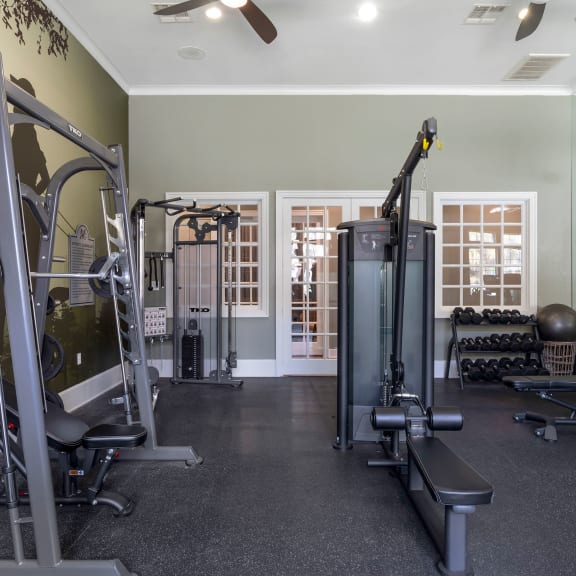 Fitness Area at Madison on the Meadow in Stafford 77477