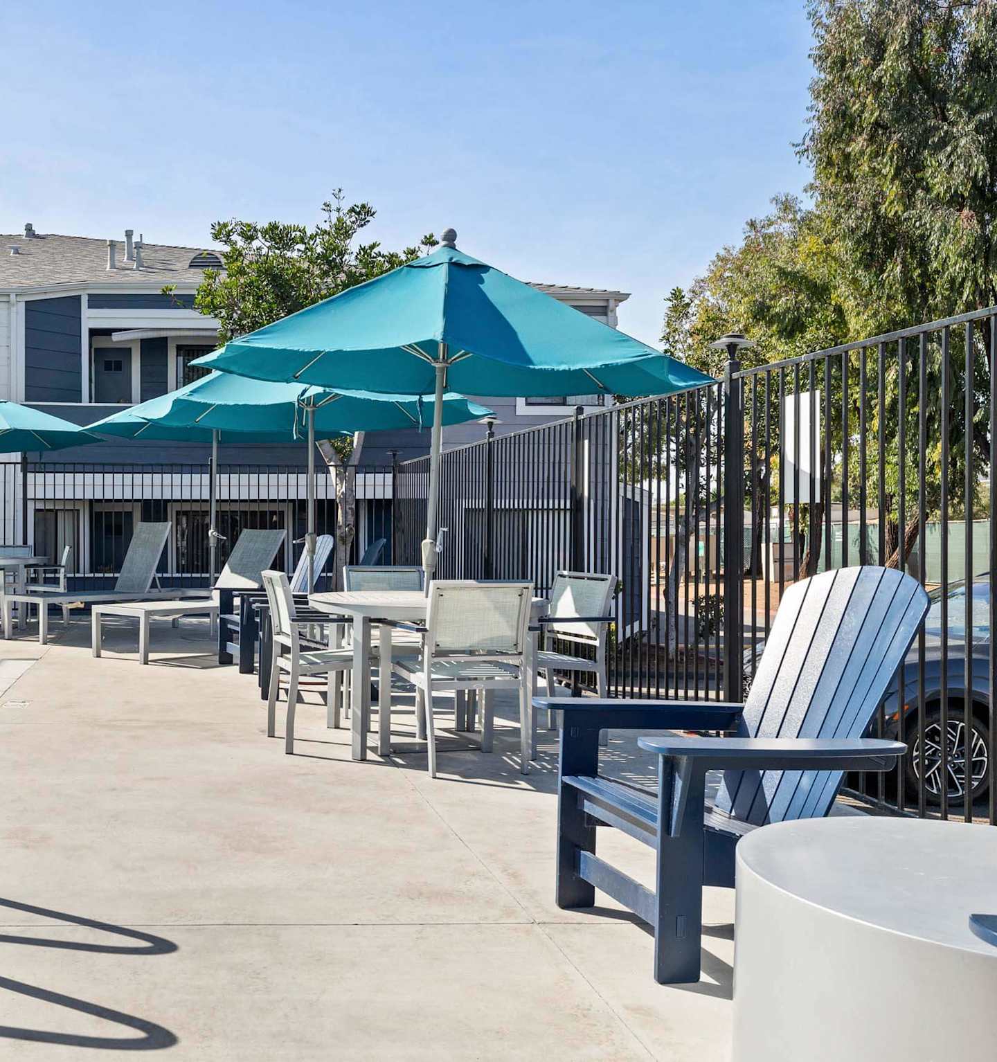 Grill area at Calavo
