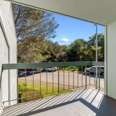 balcony and view
