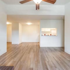 living room and dining area at Vintage Pointe Apartments, California, 94928