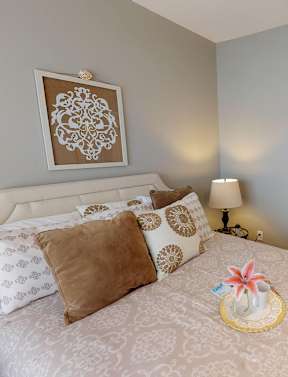 our apartments have a pool and lounge chairs around it at The Barclay Apartments, Altoona, IA, 50009