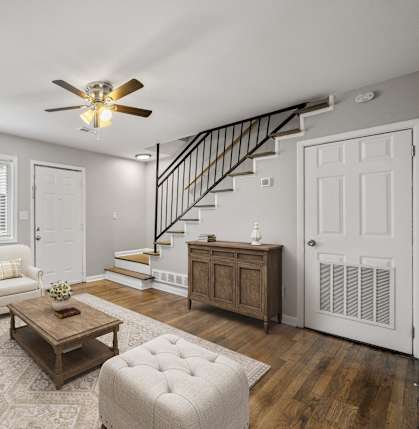 Spacious Living room at Balfour Chastain, Sandy Springs
