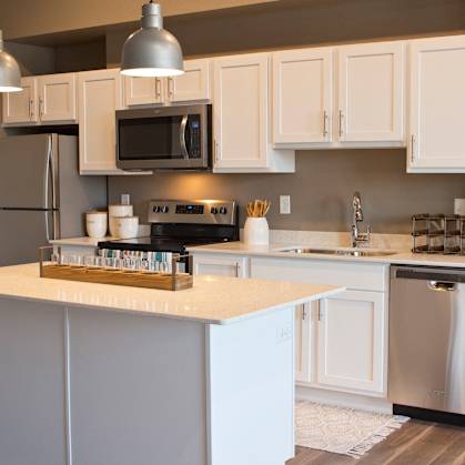 Kitchen Unit at 29 West, Fargo, 58104