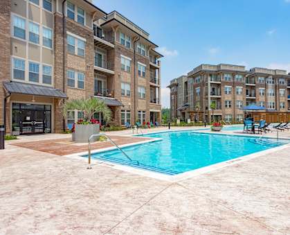 Pool View at Residence at Riverwatch in Augusta, 30909