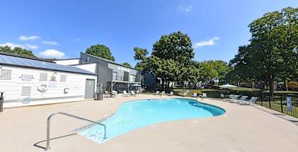 Community Clubhouse With Swimming Pool at Kinley Lofts, Knoxville