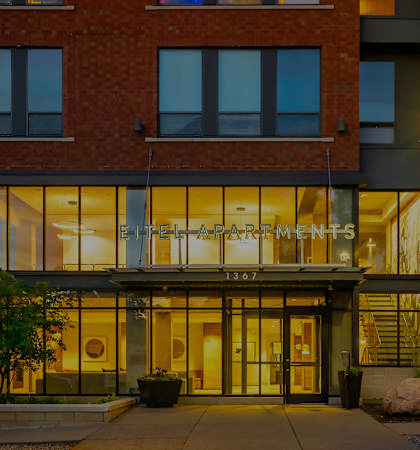 Eitel Apartments main entryway