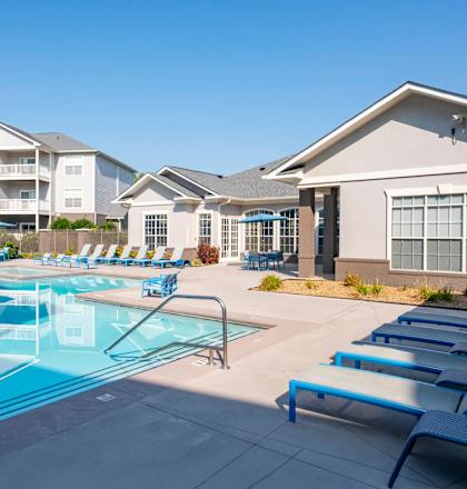 Swimming Pool at The Shallowford Apartments in Chattanooga, TN
