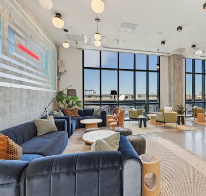 Conference Room at Velaris Living Apartments, Denver, Colorado