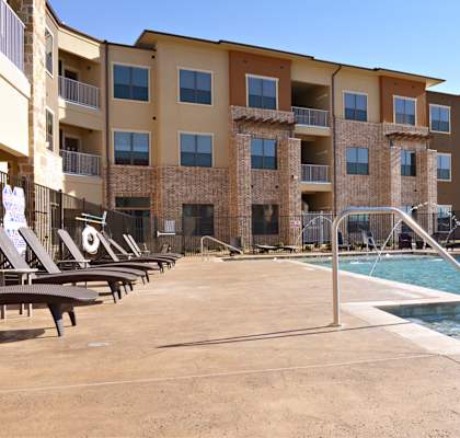 the swimming pool  at Urban Square, Denton, 76210
