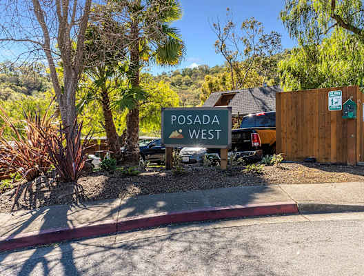 Posada West sign and landscaping