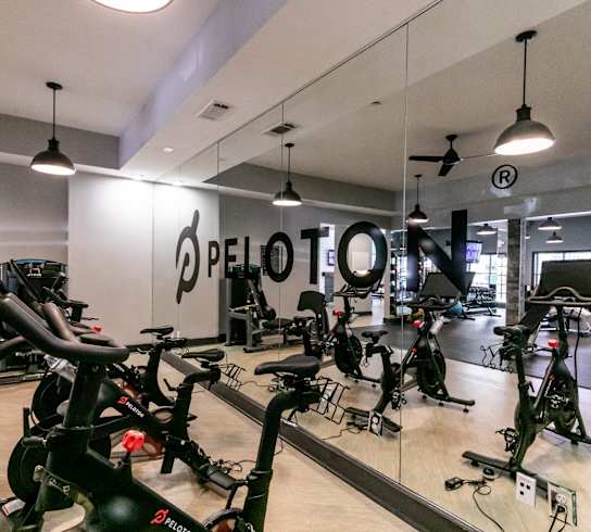 Peloton Cardio Equipment at Willowest in Collier Hills in Atlanta, GA 30318