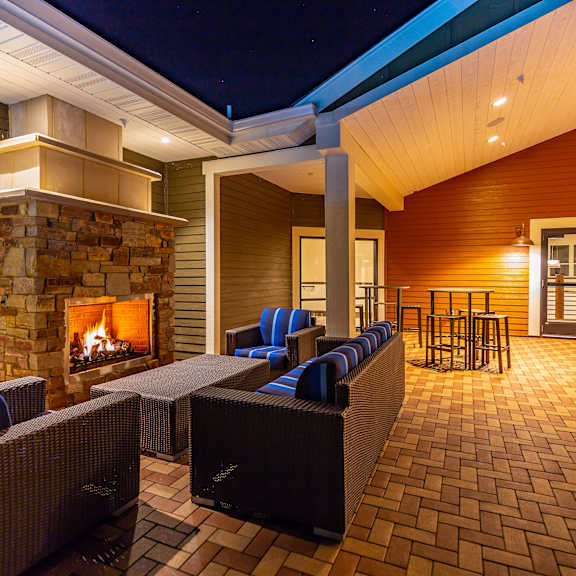 The Park Patio Lounge Apartments in DeForest, WI