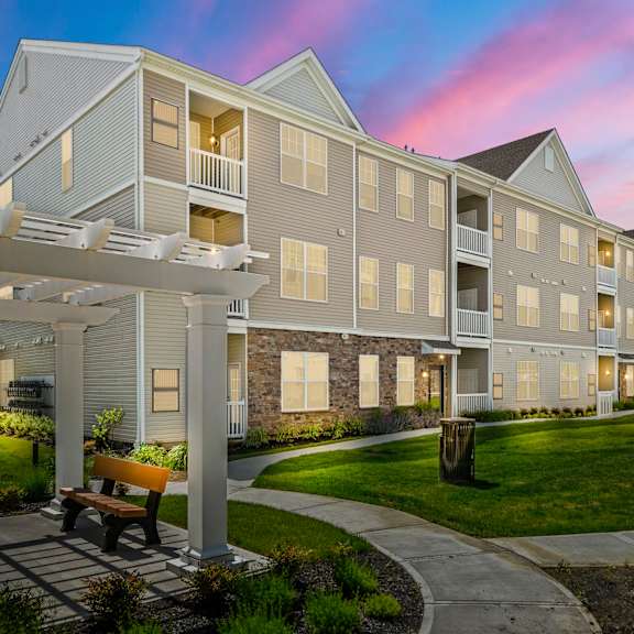 Building Exterior View at Heritage at Mount Holly, New Jersey