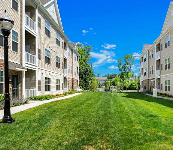 Lush Green Landscape at Heritage at Mount Holly, Mount Holly, NJ