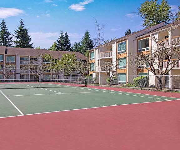 Tennis courts at Adagio. 