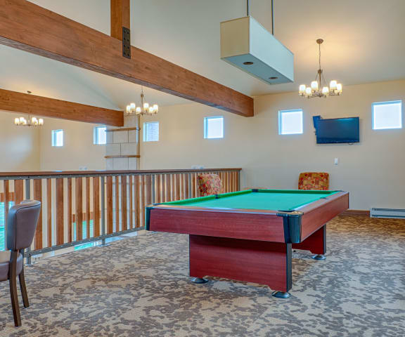 Dakota Ridge Game Room Williston ND Apartments for rent