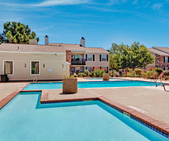 Cypress Pointe Pool  at Cypress Pointe Apartments Apartments for rent is Midland, TX
