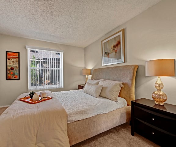 Cypress Pointe Bedroom  at Cypress Pointe Apartments Apartments near Odessa, TX