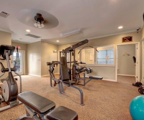 Reserve at Abilene Fitness Center Apartments for rent with indoor gym in Abilene, Texas