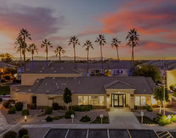 Main leasing office and clubhouse - Arrowhead Landing Apartments
