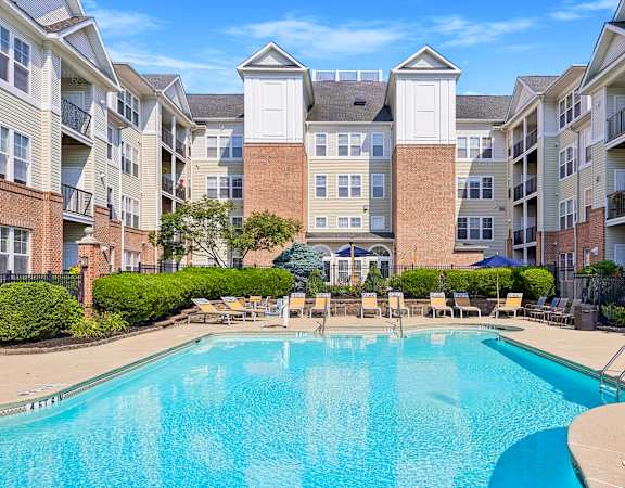 Resort-style swimming pool - Avenel at Montgomery Square