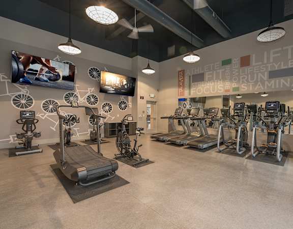 State-of-the-art fitness center - Talavera Apartments