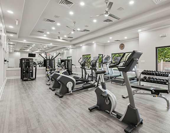 State-of-the-art fitness center - Grand Centennial Apartments