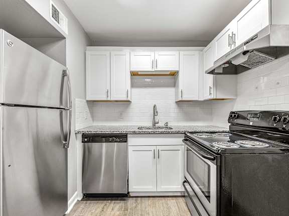 White Kitchen view at Balfour Chastain, Sandy Springs, GA, 30342