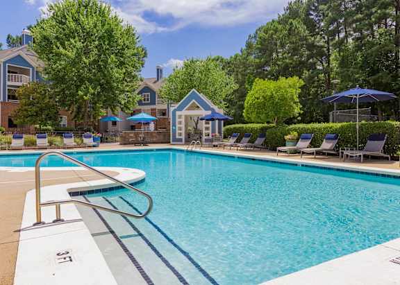 Sparkling Pool at Crestline Cary, North Carolina