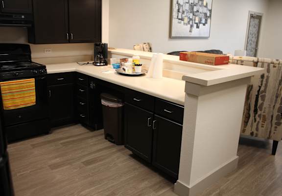 Kitchen at Salem Place Apartments, Daleville