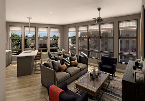 Clubroom at Adelphi Quarter, Columbus, OH