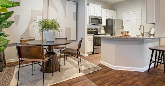Kitchen And Dining Area at Crestline Cary, Cary, NC