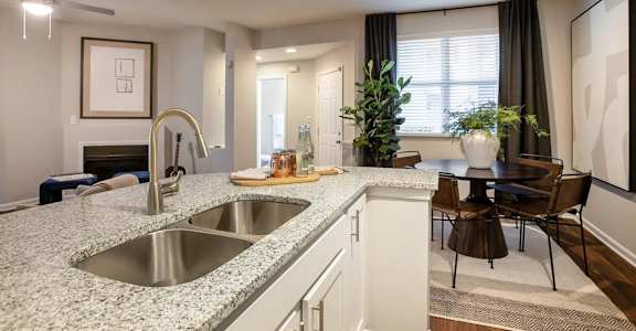 Kitchen Sink With Faucet at Crestline Cary, Cary, NC 27511