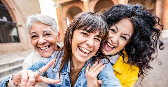 Three Women Taking a Selfie at Normandy Woods in Riviera East, Houston, TX, 77015