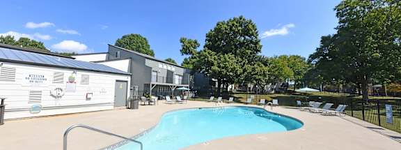 Community Clubhouse With Swimming Pool at Kinley Lofts, Knoxville