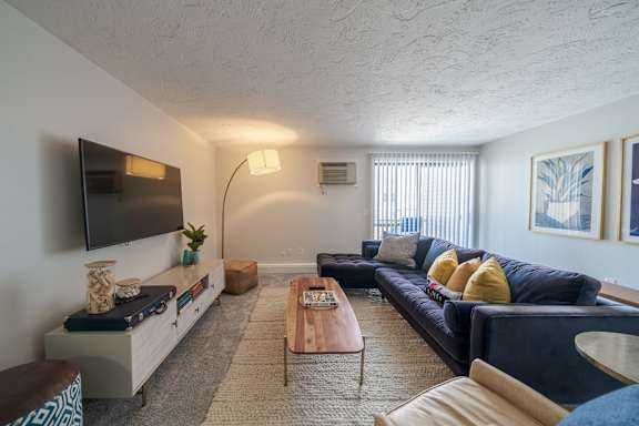 Modern Bedroom at Rosemont Square Apartments, Massachusetts, 02368