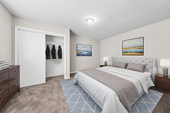 Bedroom With Closet at Signature Collection, Tuscaloosa, AL 35405