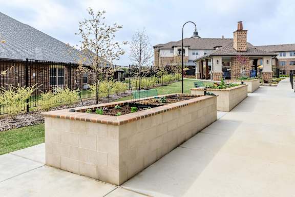 Outdoor Firepitat Mariposa at Westchester, Texas