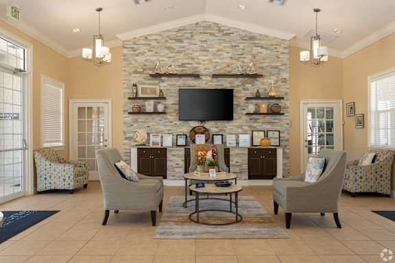 Community Room at Sunrise Pointe, Port Orange, Florida