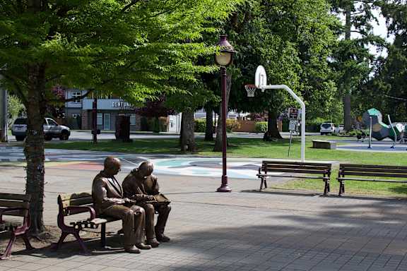 Veterans Memorial Park at Woodland Place Apartments, Langford, British Columbia