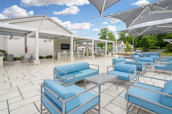 Lounge Area at Cambridge Station Apartment Homes, MS