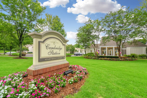Entrance at Cambridge Station Apartment Homes, Oxford, Mississippi