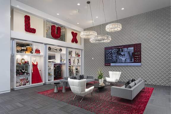 Community Room With TV at LUX by Garden*, San Diego, California