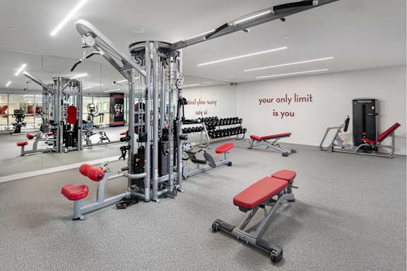 Gym at LUX by Garden*, San Diego
