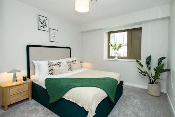 Master Bedroom at Emporium House Apartments, Reading