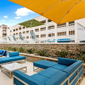 Lounge Chairs at La Regencia Apartments, San Diego, 92122