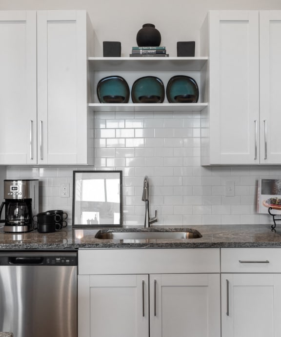 The Edison at Bozeman Gateway Apartments in Bozeman, Montana Model Kitchen