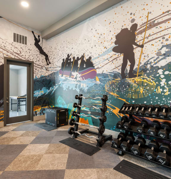 The Edison at Bozeman Gateway Apartments in Bozeman, Montana Fitness Center