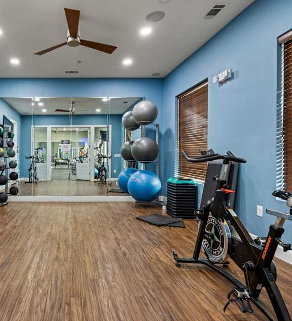 Gym at The James on South First, Austin